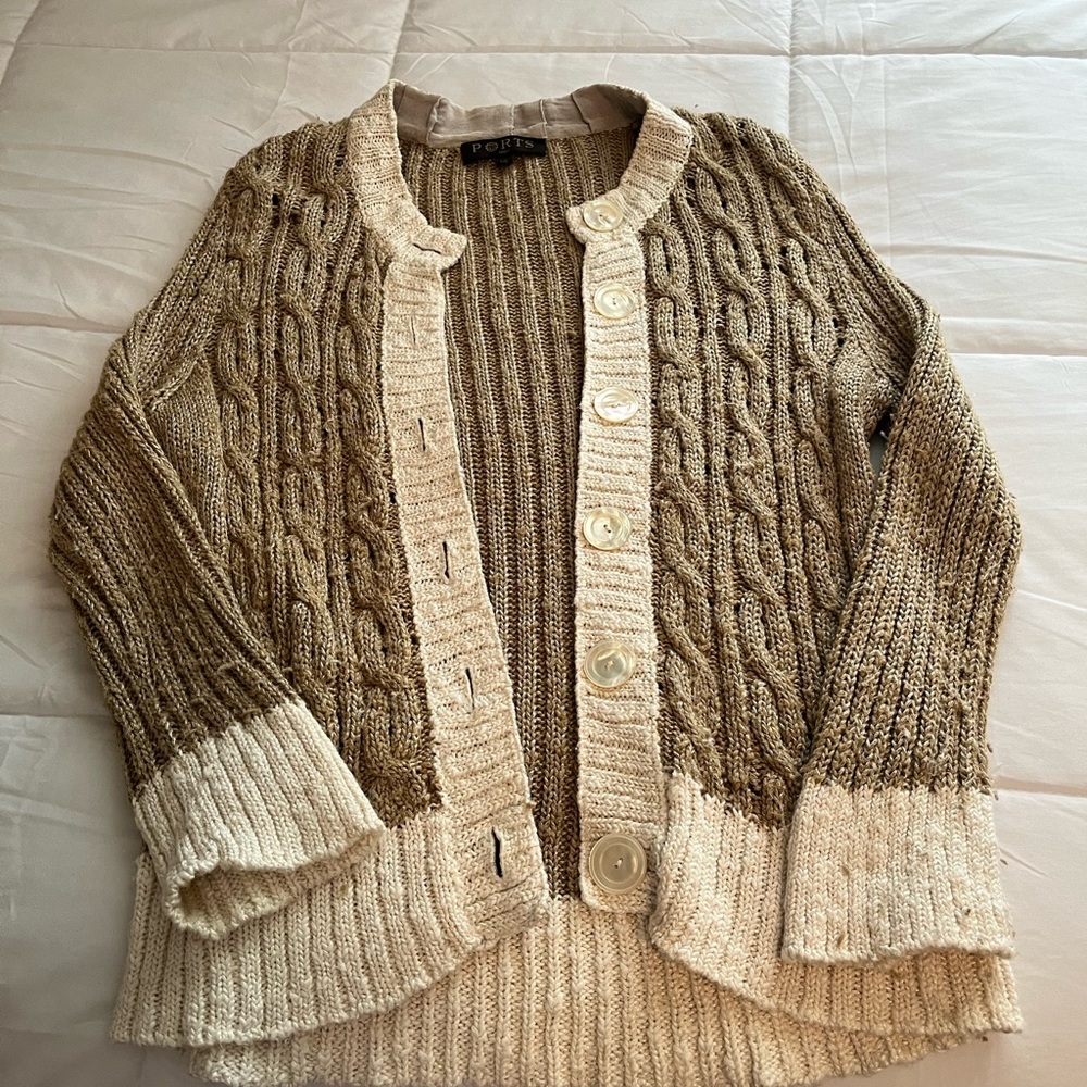 Ports 1961 Button Cardigan. Runs small. Used - good condition.